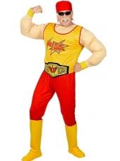 Wrestler Costume - Mens 80s Costume